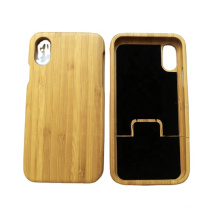 Natural wood bamboo phone case for iphonX/XR/XSMAX